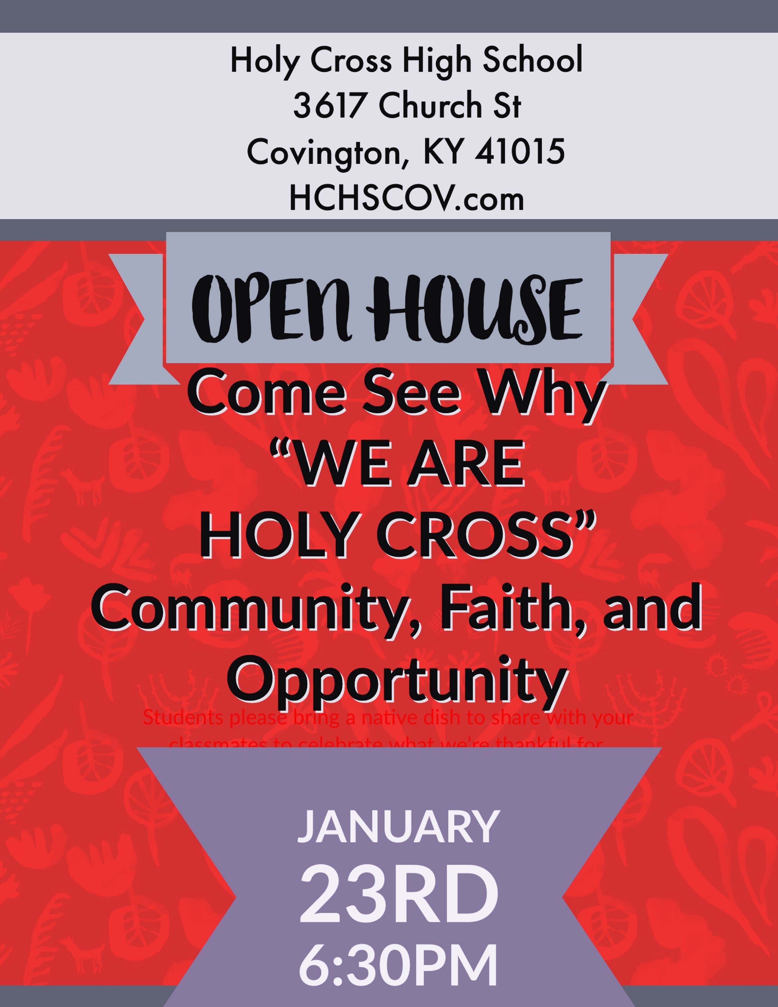 January Open House