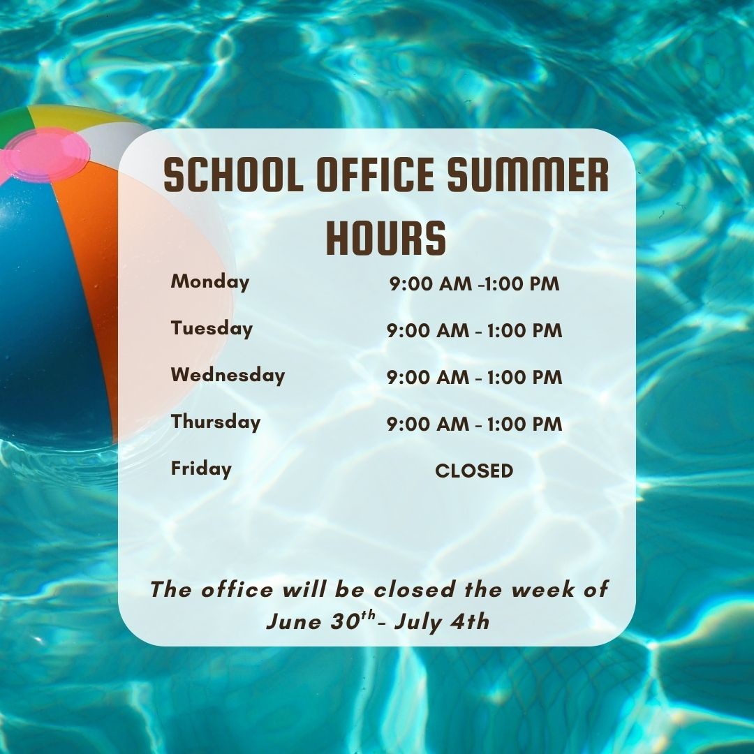 Office Summer Hours