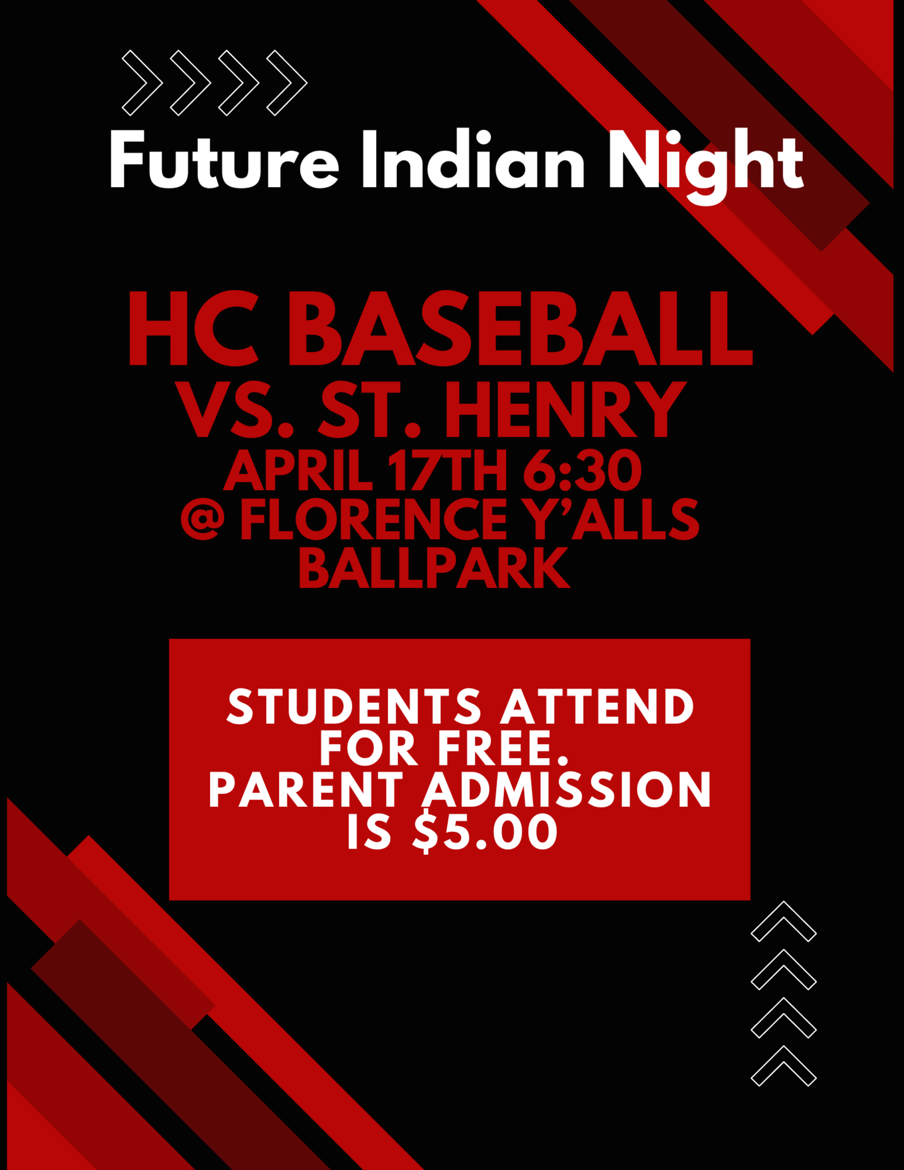 Baseball Future Indian Night 2
