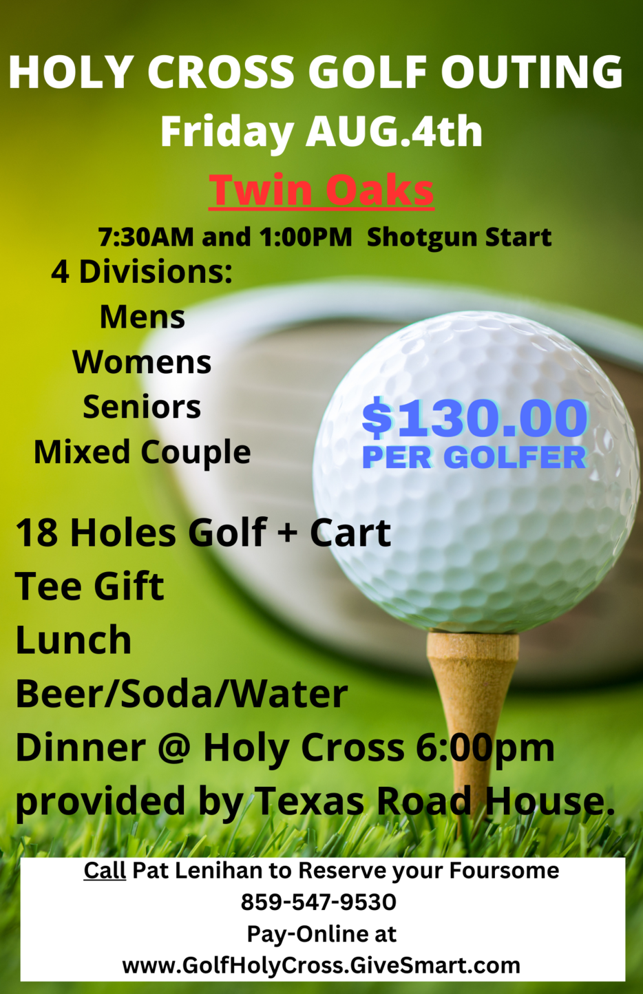 Holy Cross Golf Outing 1