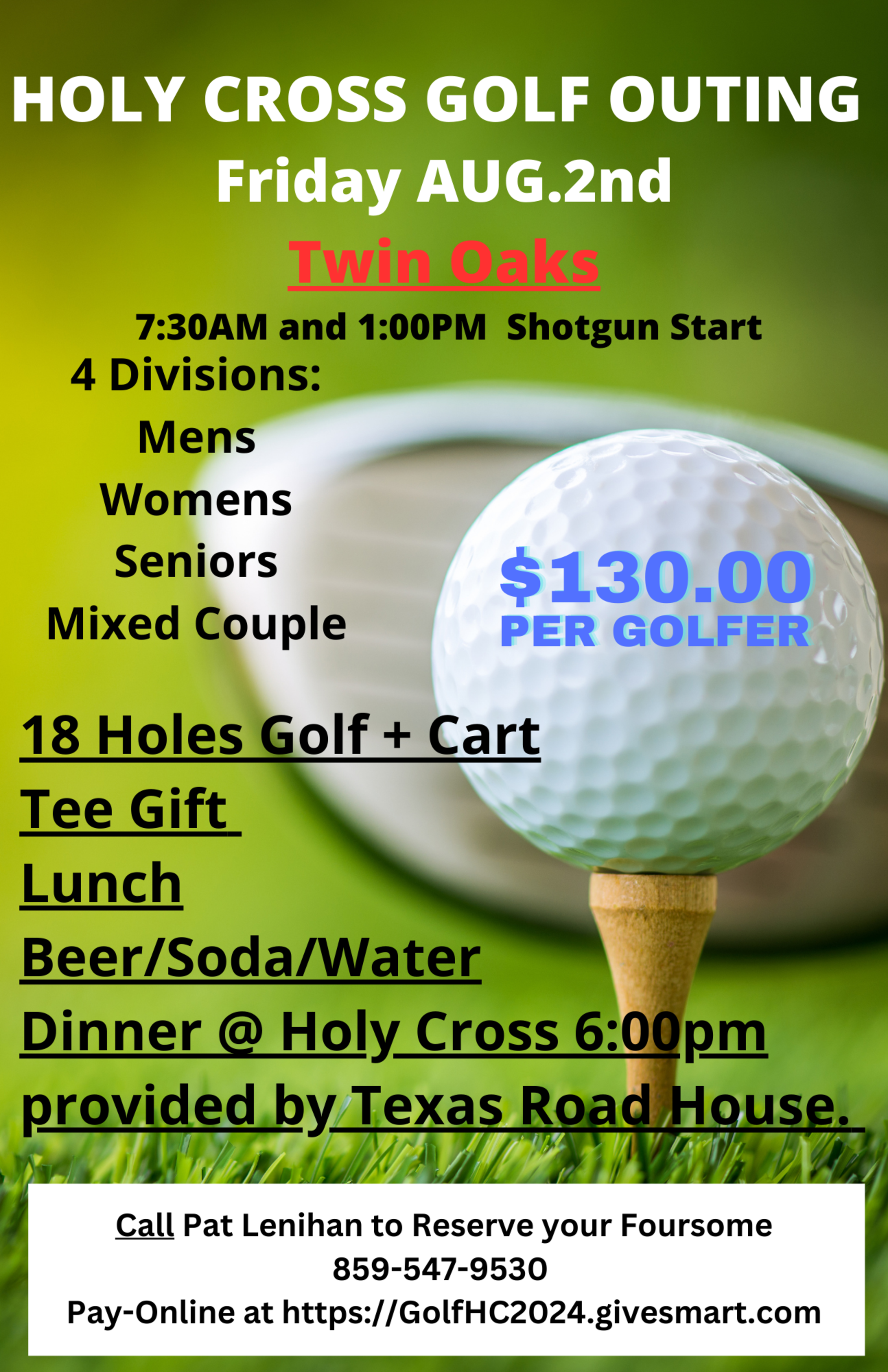 Holy Cross Golf Outing 2
