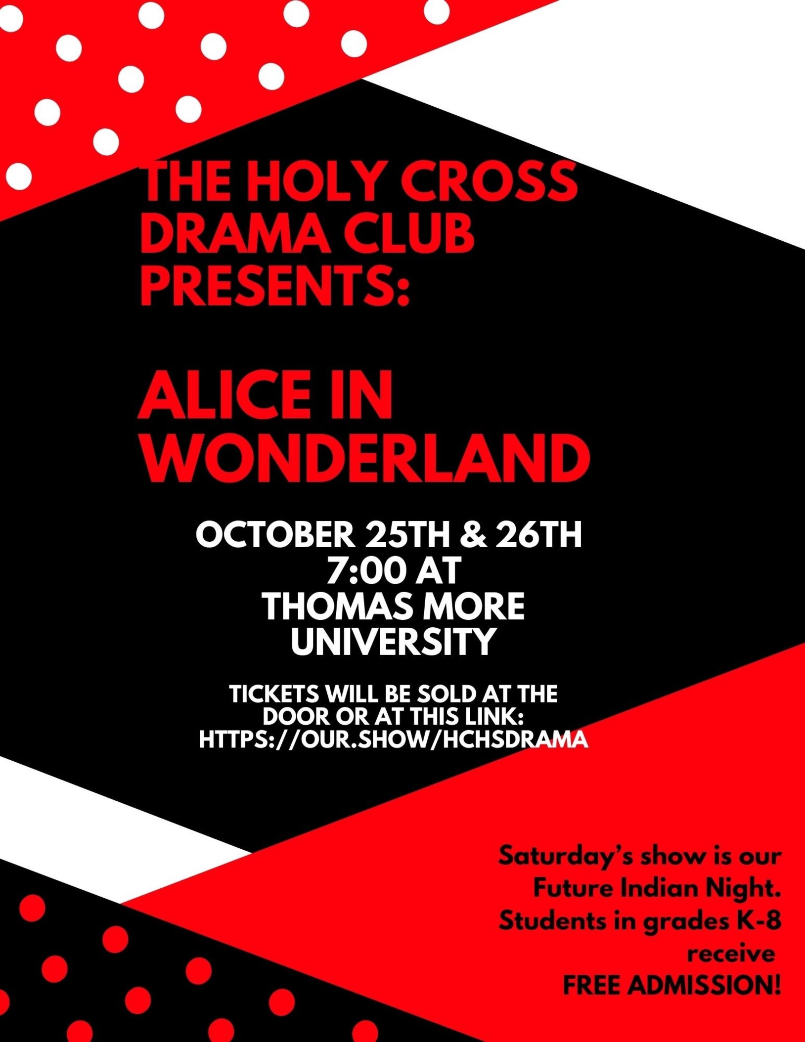 The Hc Drama Club Presents Alice In Wonderland