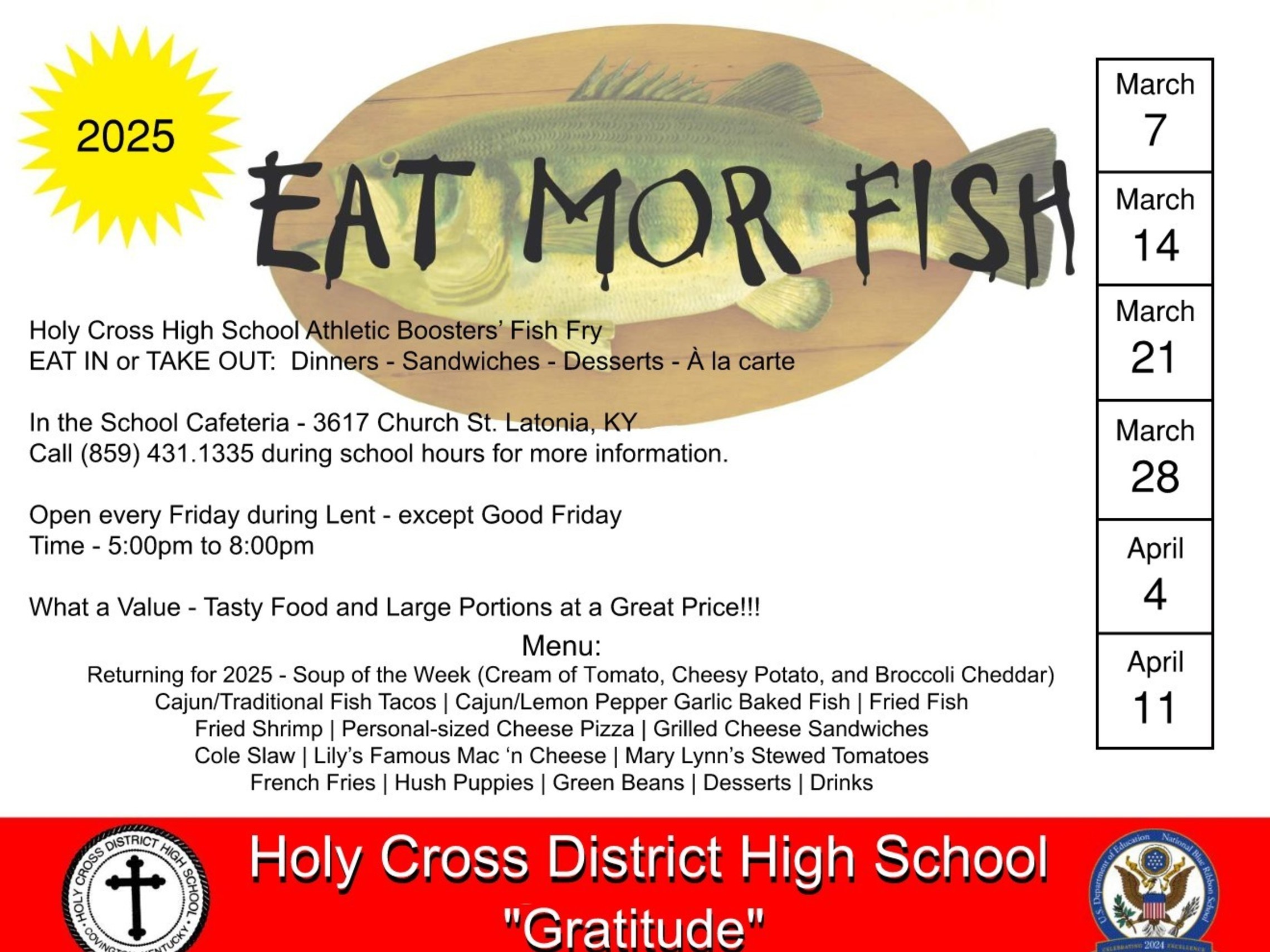 Hc Fish Fry Flyer